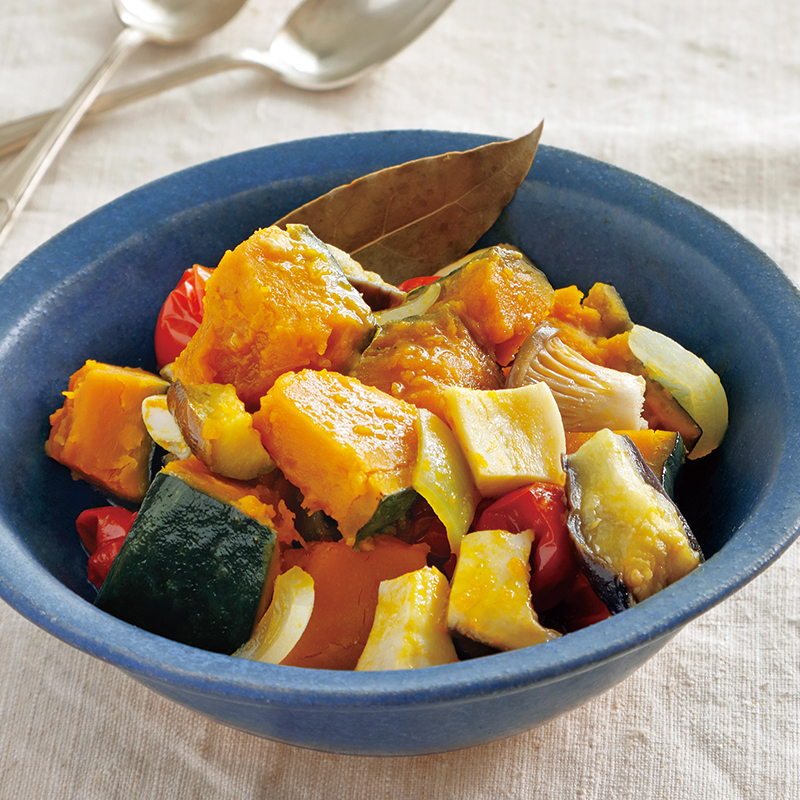 かぼちゃのラタトゥイユ｜だいどこログ[生協パルシステムのレシピサイト]