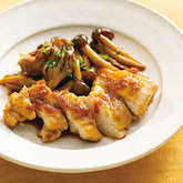 チキンソテー 和風きのこソース
