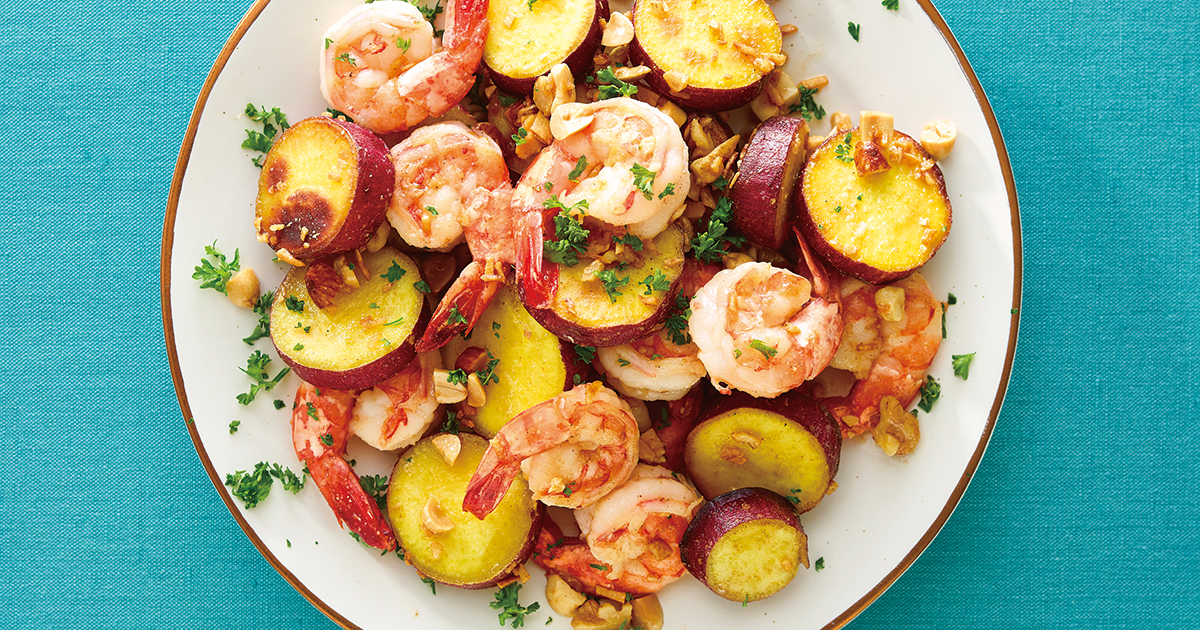 ガーリックシュリンプのココナッツミルク煮のレシピ