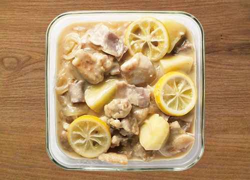鶏肉のレモンクリーム煮 だいどこログ 生協パルシステムのレシピサイト