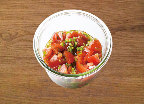 ミニトマトのサルサソース だいどこログ 生協パルシステムのレシピサイト