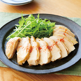 レンジでしっとりピリ辛鶏ハム