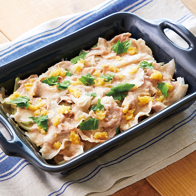 豚肉と野菜の塩レモン重ね蒸し だいどこログ 生協パルシステムのレシピサイト