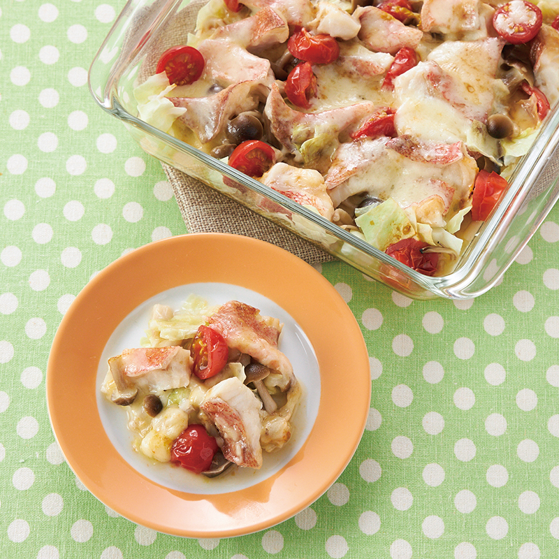 赤魚と野菜ときのこのチーズ蒸し だいどこログ 生協パルシステムのレシピサイト 赤魚と野菜ときのこのチーズ蒸し だいどこログ 生協パルシステムのレシピサイト
