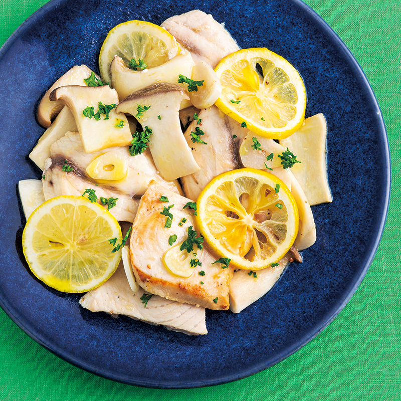 めかじきとエリンギのオイルマリネソテー だいどこログ 生協パルシステムのレシピサイト めかじきとエリンギのオイルマリネソテー だいどこログ 生協パルシステムのレシピサイト