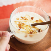 寒天入りとろとろハニーアーモンドミルク