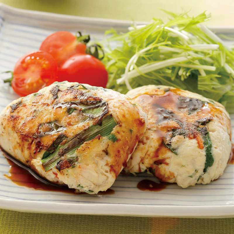 にら入り鶏つくねのふんわり照り焼き だいどこログ 生協パルシステムのレシピサイト