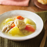 溶かしバターとごろごろ野菜のシチュー