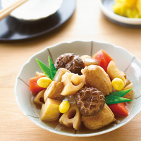 水煮でラク映え白だしお煮しめ