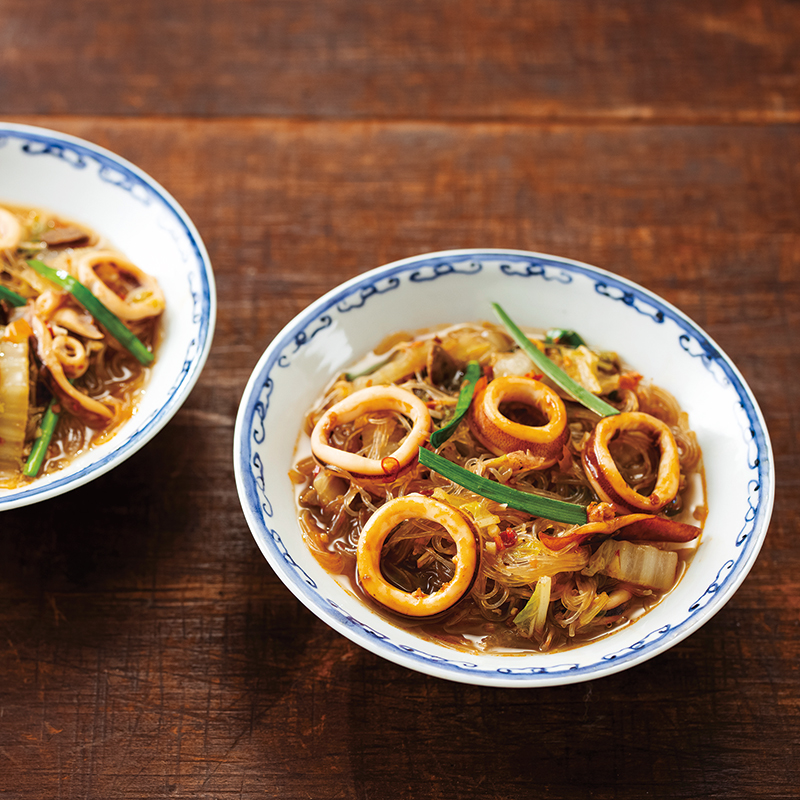 いかと白菜の麻辣風春雨 だいどこログ 生協パルシステムのレシピサイト