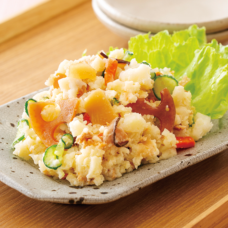 和風ポテトサラダ｜だいどこログ[生協パルシステムのレシピサイト]