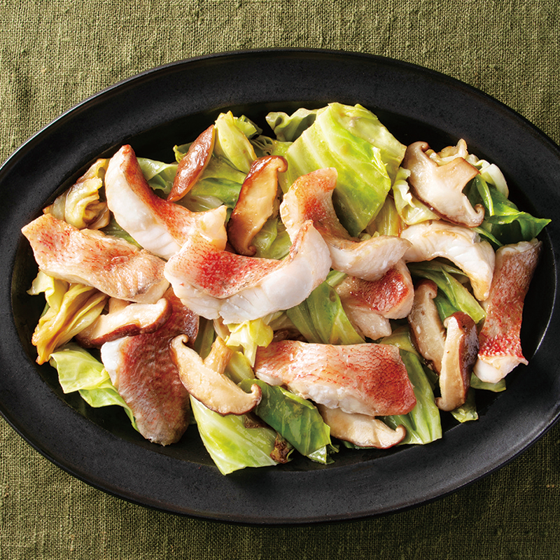 赤魚とキャベツのぽん酢蒸し だいどこログ 生協パルシステムのレシピサイト