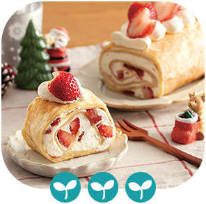 くるくるクレープケーキ