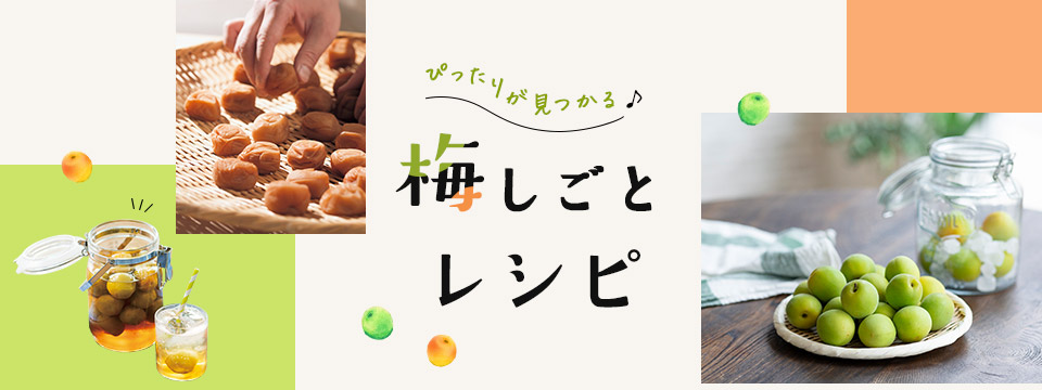 梅しごとレシピ